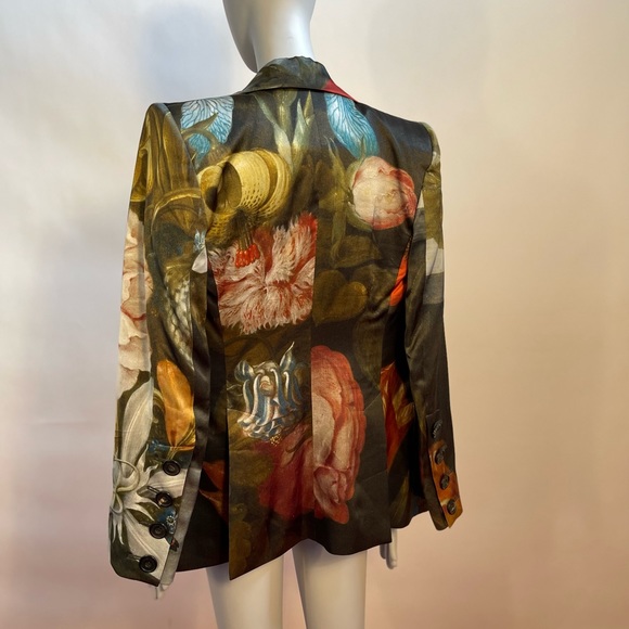 Vivienne Westwood BRAND NEW CAGE CORSET BOSSCHAERT PRINT IT 42 NWT - Picture 11 of 16